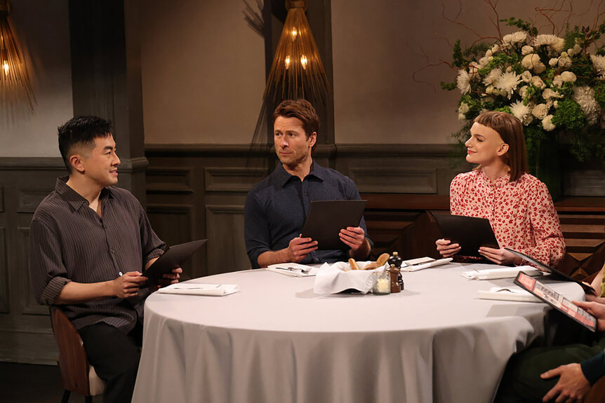 SNL Glen Powell Haircut