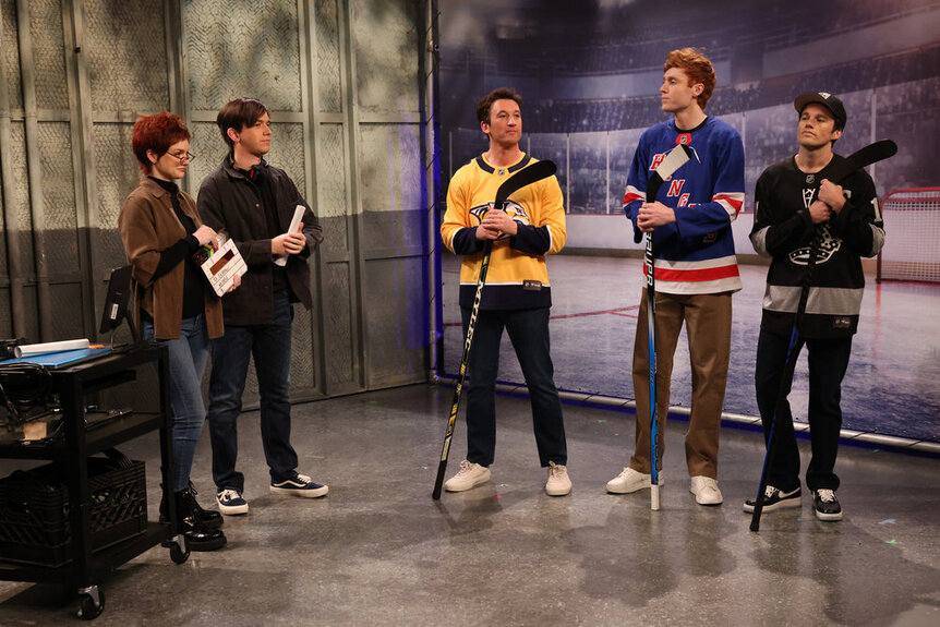 Miles Teller SNL Hockey PSA