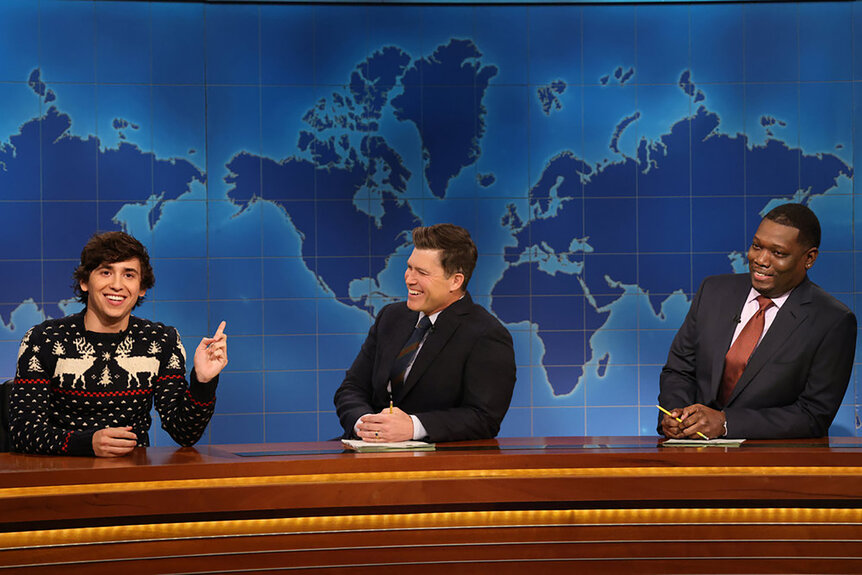 SNL Josh O'Connor Weekend Update Marcello Hernandez
