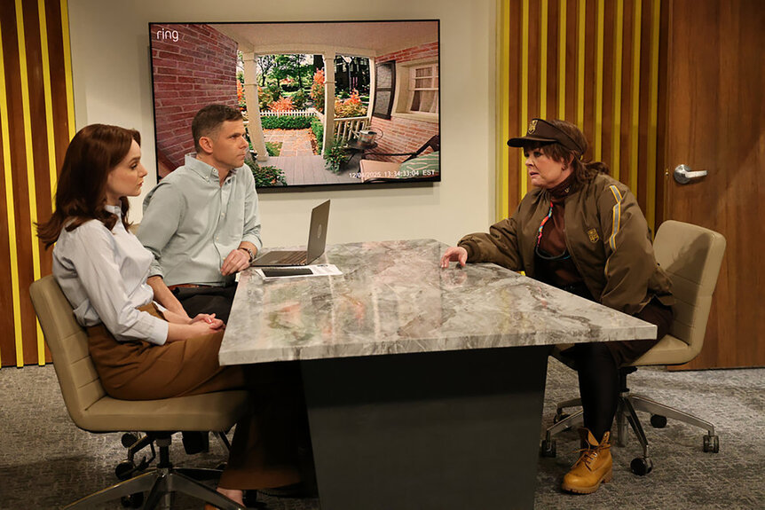 SNL Melissa McCarthy UPS