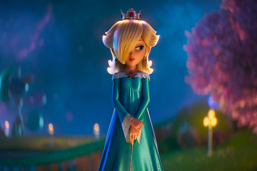 Rosalina in Nintendo and Illumination’s The Super Mario Galaxy Movie (2026).