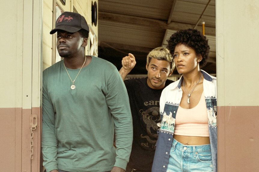 Keke Palmer and Daniel Kaluuya in Nope (2022)