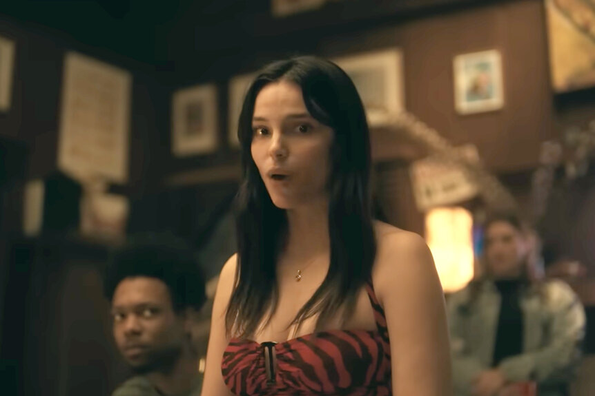 Inde Navarrette as Nikki during the film Obsession (2026).