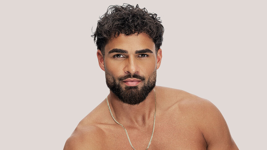 Chay casa amor bombshell portrait in Love Island USA Season 8.