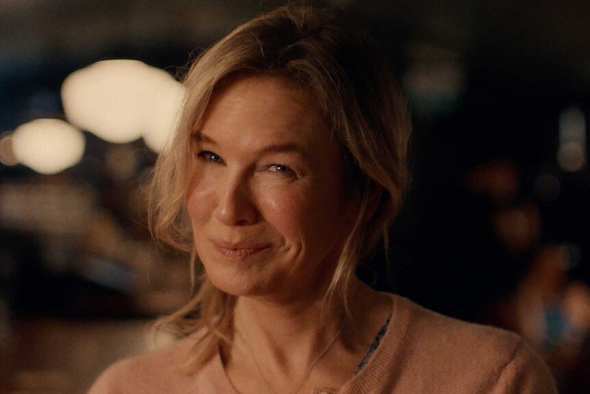 A close up of Bridget Jones in Bridget Jones: Mad About the Boy (2025).
