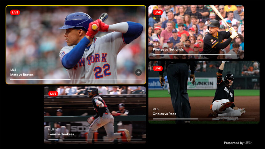 MLB MultiView art