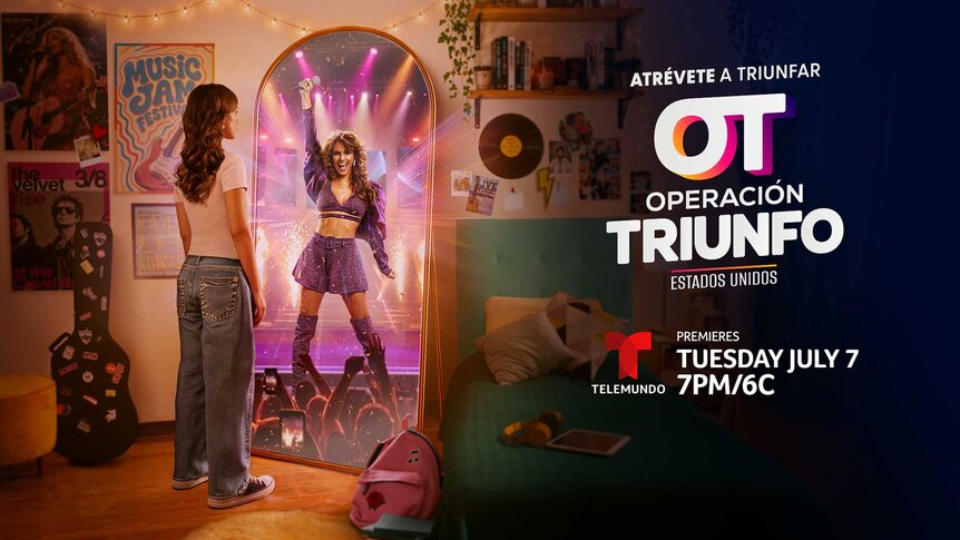 Key art for Operacion Triunfo Estados Unidos.